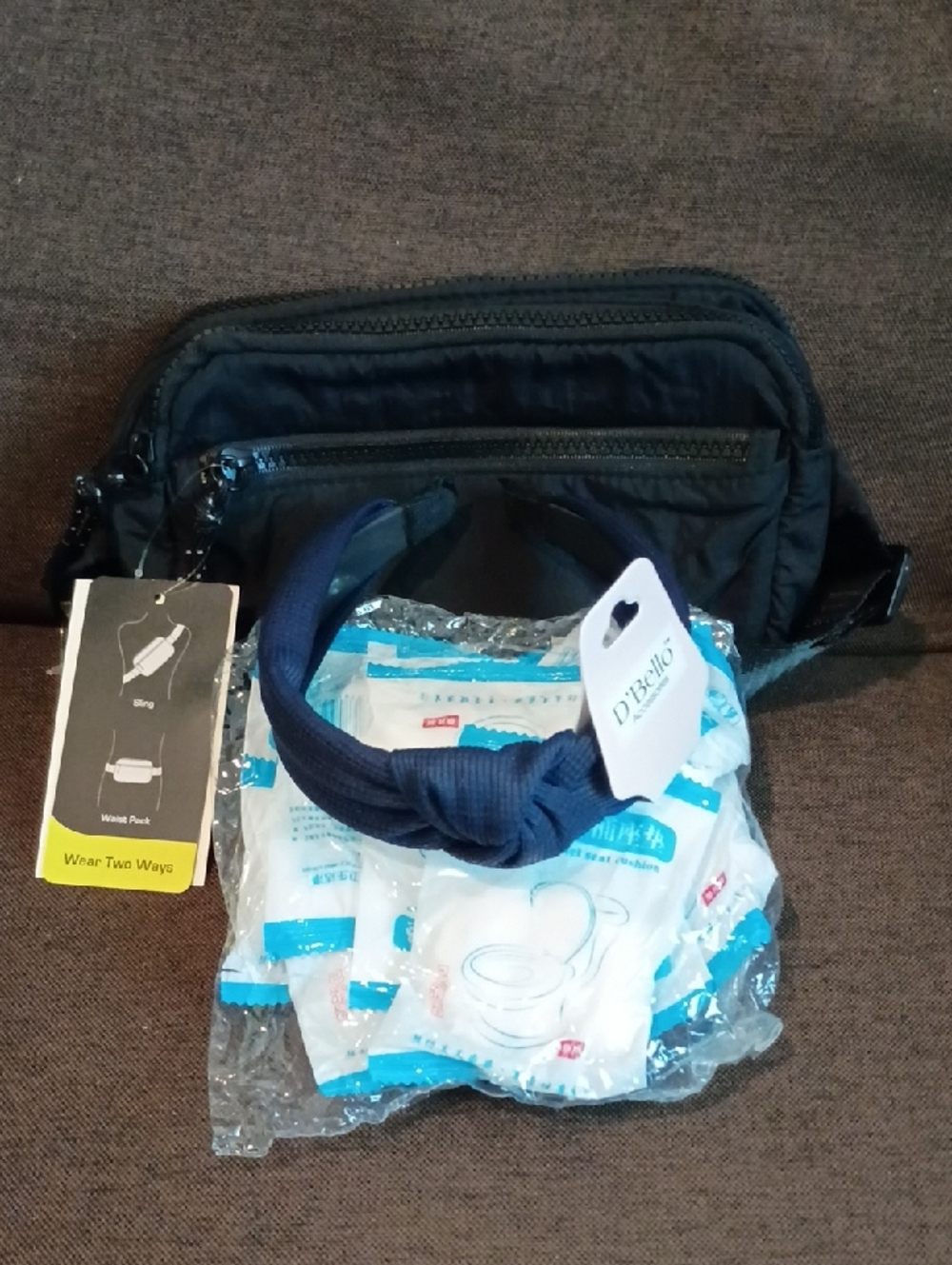 Waist Pack Sling Bag Bundle New